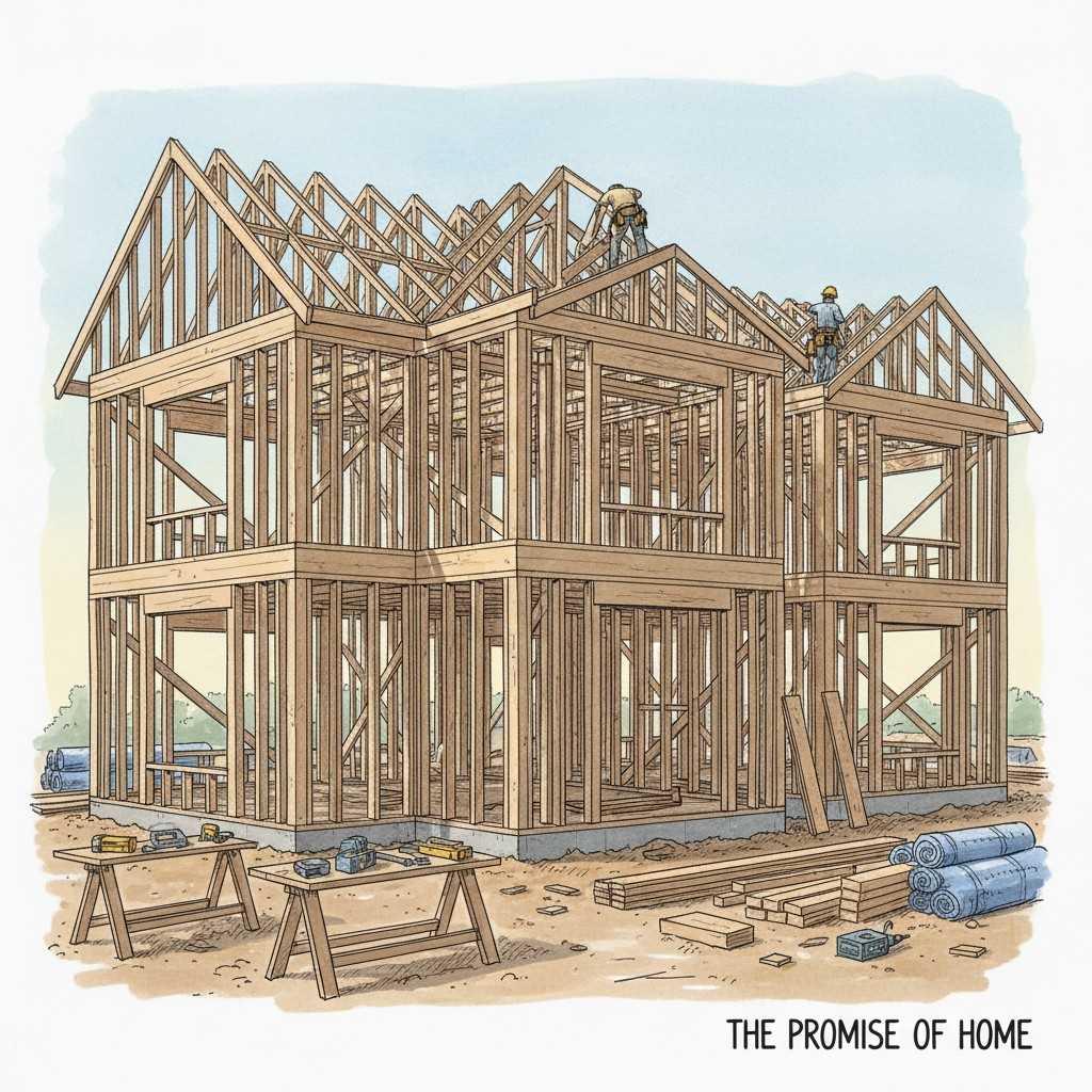 Wood Framing Skeleton