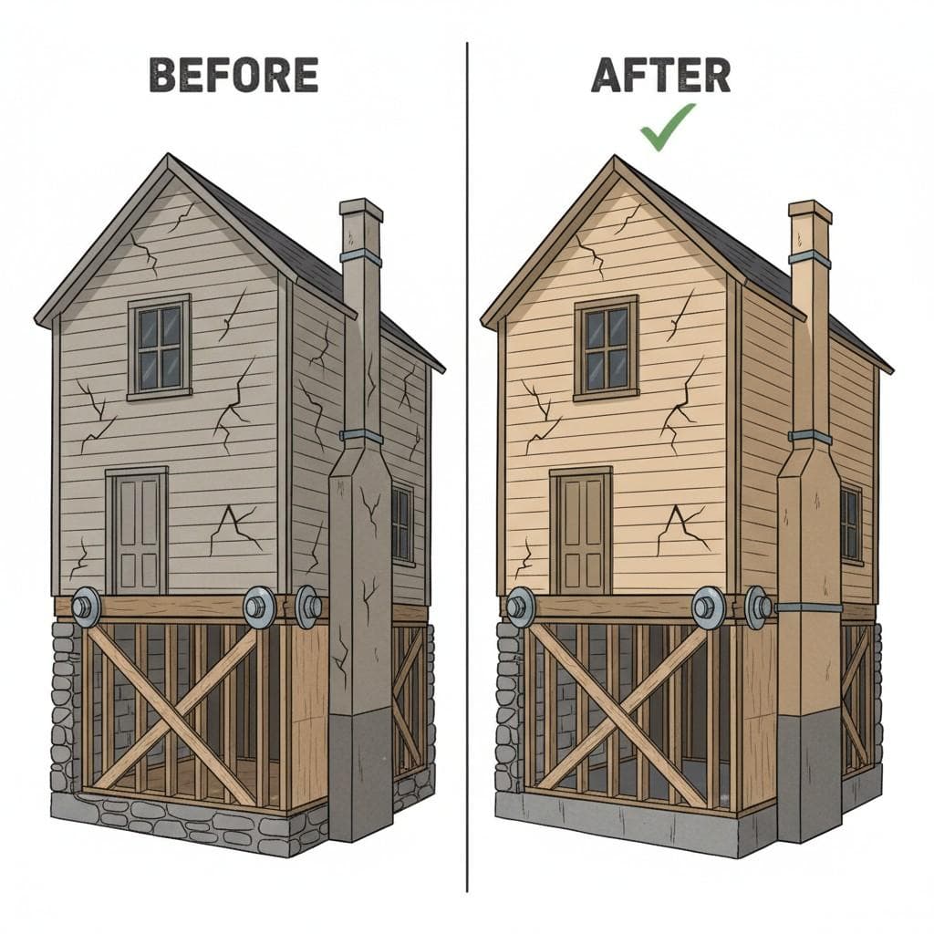 Before and After Retrofitting