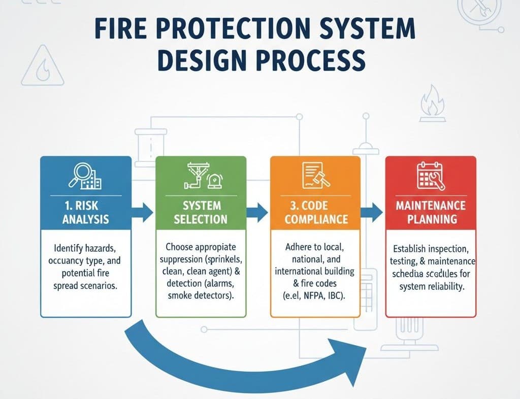 Fire Protection Design Steps